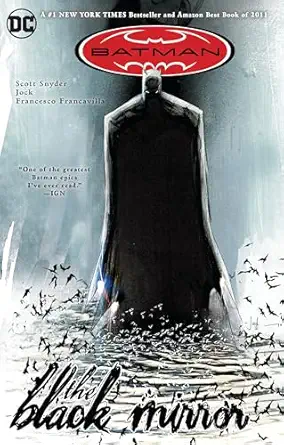 batman the black mirror 1st edition scott snyder ,jock ,francesco francavilla 1401232078, 978-1401232078