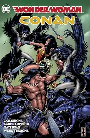 wonder woman/conan 1st edition gail simone ,aaron lopresti 1401280218, 978-1401280215