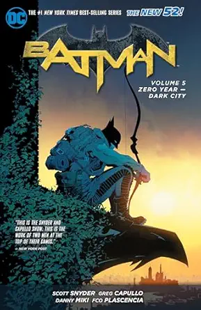 batman vol 5 zero year dark city 1st edition scott snyder ,james tynion iv ,greg capullo 1401253350,