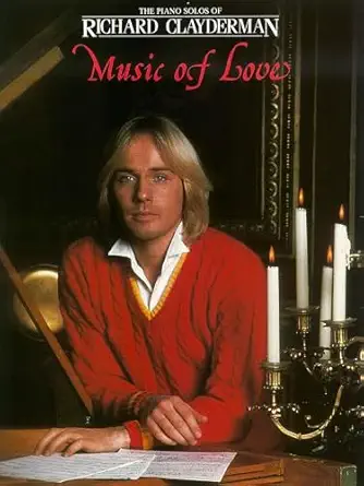 the music of love by richard clayderman piano solo sheet music collection 18 romantic songs for pianists