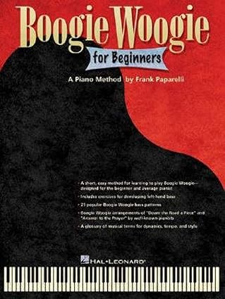 boogie woogie for beginners 1st edition frank paparelli 0634093479, 978-0634093470
