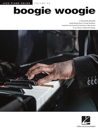 boogie woogie jazz piano solos series volume 60 1st edition brent edstrom 1705131778, 978-1705131770