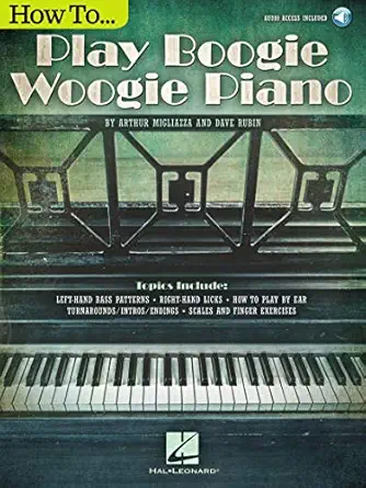 how to play boogie woogie piano book with online audio for beginners learn left hand bass patterns right hand