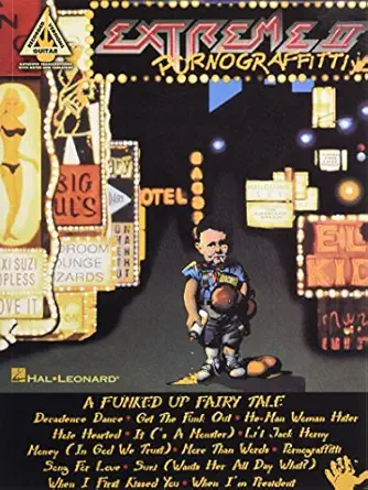 extreme ii pornograffitti a funked up fairy tale guitar tab songbook for electric guitar note for note