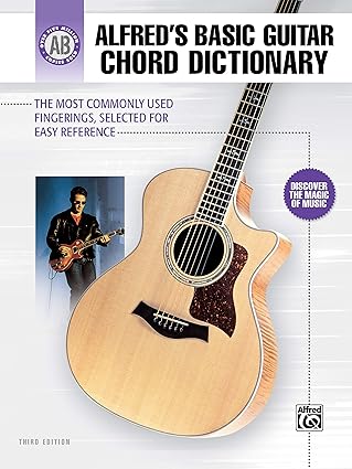 alfreds basic guitar chord dictionary the most commonly used fingerings selected for easy reference 1st