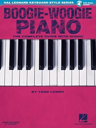 boogie woogie piano the complete guide with online audio hal leonard keyboard style series sheet music book