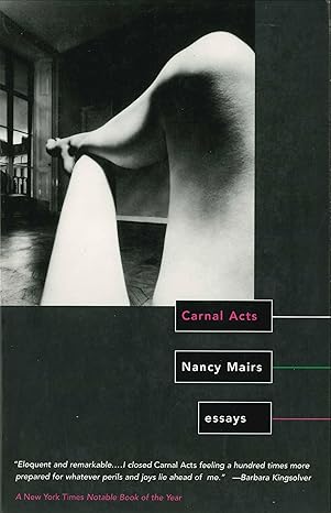 carnal acts 1st edition nancy mairs 0807070858, 978-0807070857
