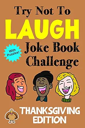try not to laugh joke book challenge   bonus book with mazes crossword puzzles word searches unscramble games