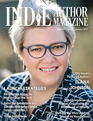 indie author magazine featuring elana johnson custom launch plans for wide writers substack for authors rapid