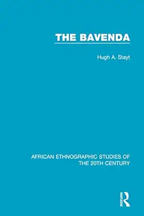 the bavenda 1st edition hugh stayt 1138598445, 978-1138598447
