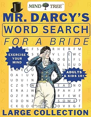 mr darcya s word search for a bride a pride prejudice regency romance era hard wordsearch for adults and kids