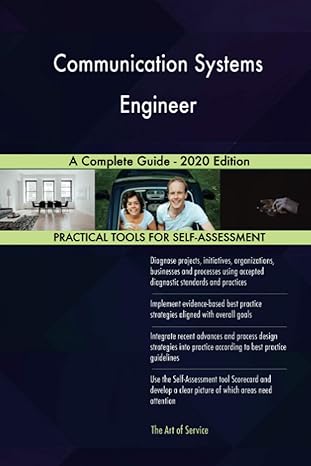 communication systems engineer a complete guide 1st edition gerardus blokdyk 1867349612, 978-1867349617