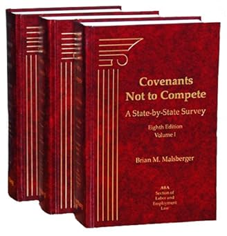 covenants not to compete 1st edition brian m malsberger 1617460435, 978-1617460432