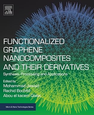 functionalized graphene nanocomposites and their derivatives synthesis processing and applications 1st