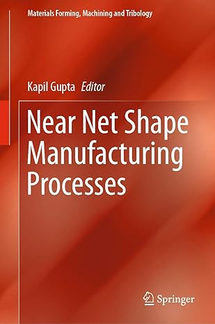 near net shape manufacturing processes 1st edition kapil gupta 3030105784, 978-3030105785