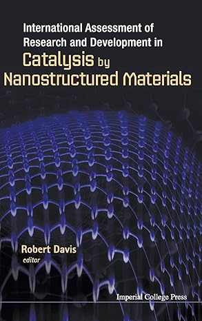 international assessment of research and development in catalysis by nanostructured materials 1st edition