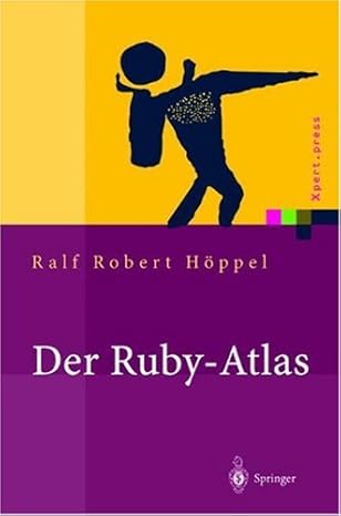 der ruby atlas 1st edition ralf robert ha ppel 3540007628, 978-3540007623