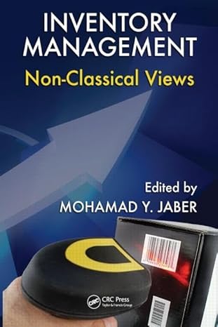 inventory management non classical views 1st edition mohamad y jaber 1420079972, 978-1420079975