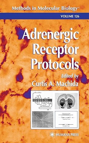 adrenergic receptor protocols 1st edition curtis a machida 0896036022, 978-0896036024