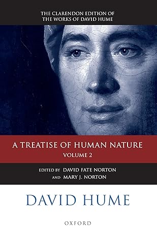 david hume a treatise of human nature volume 2 editorial material 1st edition david fate norton ,mary j