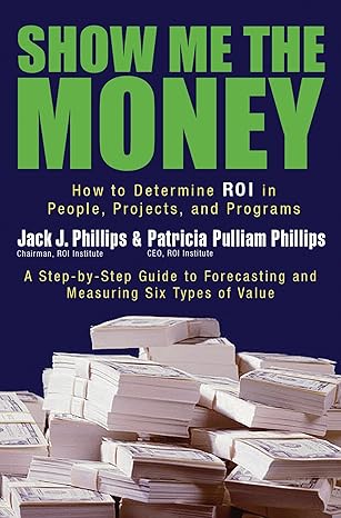 show me the money how to determine roi in people projects and programs 1st edition jack j phillips ,patricia