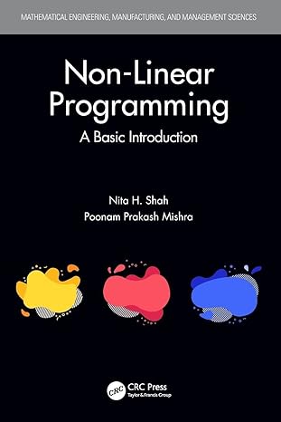 non linear programming 1st edition nita h shah ,poonam prakash mishra 0367613301, 978-0367613303