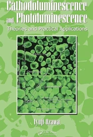 cathodoluminescence and photoluminescence theories and practical applications 1st edition lyuji ozawa