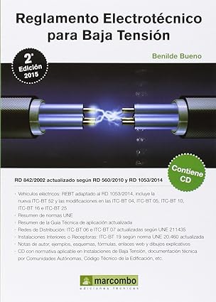 reglamento electrotecnico para baja tension 1st edition benilde bueno gonza lez 8426722547, 978-8426722546