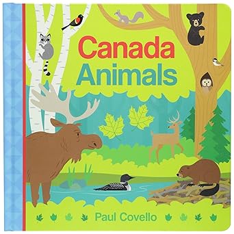 canada animals 1st edition paul covello 1443453838, 978-1443453837