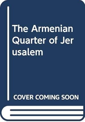 the armenian quarter of jerusalem 1st edition victor azarya 0520047494, 978-0520047495