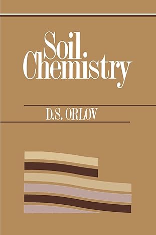 soil chemistry russian translation series 92 1st edition d s orlov 9061919150, 978-9061919155