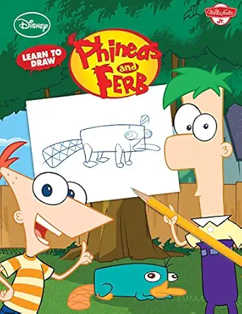 learn to draw disneys phineas and ferb featuring candace agent p dr doofenshmirtz and other favorite
