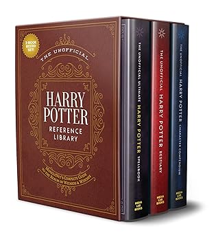the unofficial harry potter reference library boxed set mugglenets complete guide to the realm of wizards and