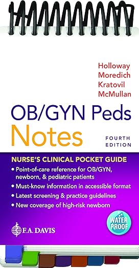 ob/gyn peds notes nurses clinical pocket guide 1st edition brenda walters holloway rn fnp dnsc ,cheryl