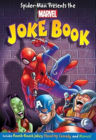 spider man presents the marvel joke book 1st edition brandon t snider ,marvel press artist 1368000665,