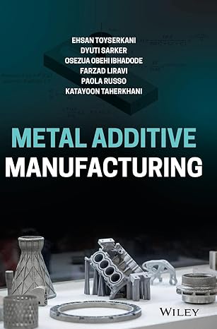 metal additive manufacturing 1st edition ehsan toyserkani ,dyuti sarker ,osezua obehi ibhadode ,farzad liravi