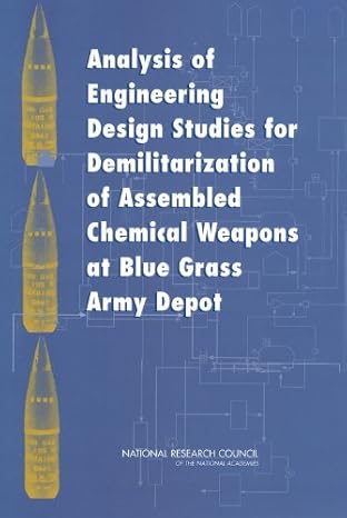 analysis of engineering design studies for demilitarization of assembled chemical weapons at blue grass army