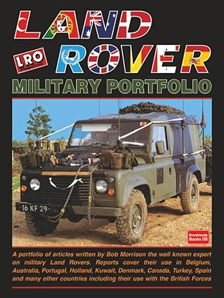 land rover military portfolio military 1st edition brooklands books ltd 1855205610, 978-1855205611