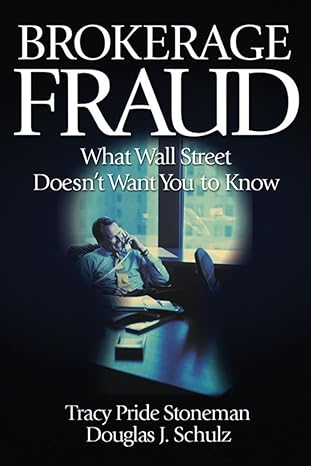 brokerage fraud 1st edition tracy pride stoneman ,douglas j schulz 0793145554, 978-0793145553