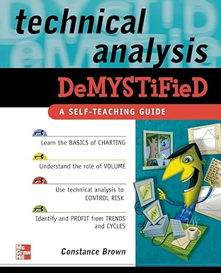 technical analysis demystified a self teaching guide 1st edition constance m brown 0071458085, 978-0071458085