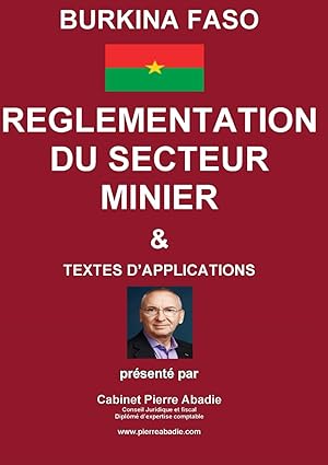 reglementation du secteur minier and textes da applications 1st edition pierre abadie 2953444998,