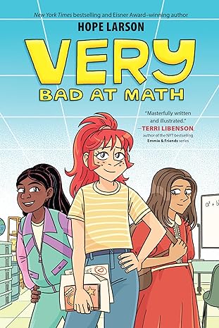 very bad at math a graphic novel 1st edition hope larson 0063311283, 978-0063311282