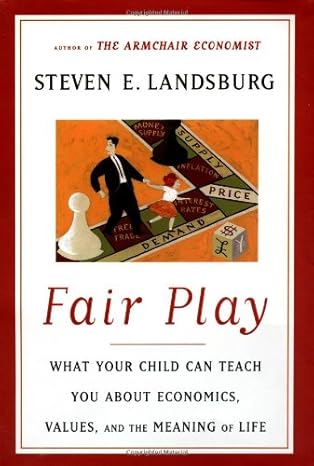 fair play 1st edition steven landsburg 0684827557, 978-0684827551