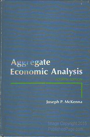 aggregate economic analysis 1st edition joseph p mckenna 0030890365, 978-0030890369