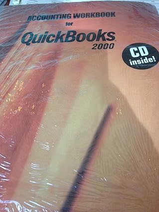 accounting workbook for quickbooks 2000 with cd ch 2 29 to accompany college accounting by heintz/parry 1st