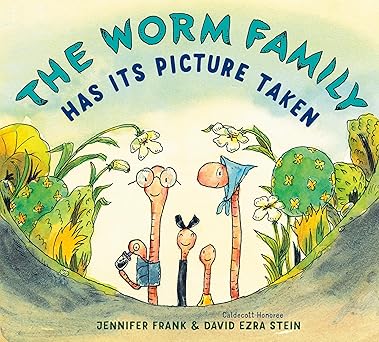 the worm family has its picture taken 1st edition jennifer frank ,david ezra stein 0593124782, 978-0593124789