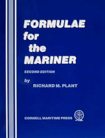 formulae for the mariner 1st edition richard m plant 0870333615, 978-0870333613