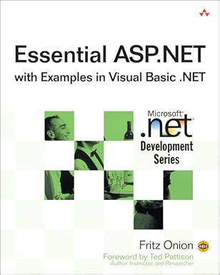 essential asp net with examples in visual basic net 1st edition stephane thomas ,fritz onion ,john fuller