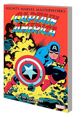 mighty marvel masterworks captain america vol 2 the red skull lives 1st edition stan lee ,roy thomas ,jack