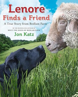 lenore finds a friend a true story from bedlam farm 1st edition jon katz 080509220x, 978-0805092202